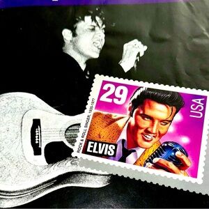 Elvis Presley 29¢ Stamps 1993 Commemorative Collector’s 9.5 sheets